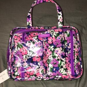 Vera Bradley 4 piece cosmetic organizer